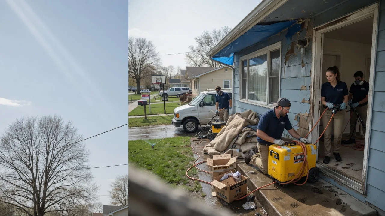 Basement Flood Cleanup in Tekoa, WA near me